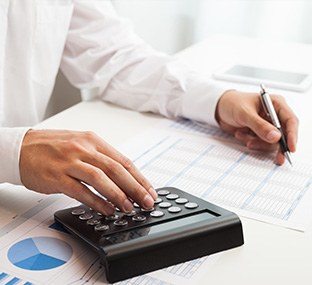 accountant working